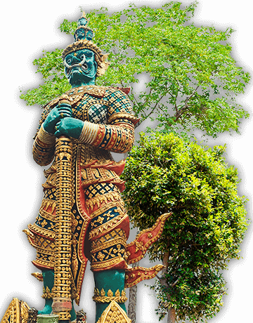 タイの銅像