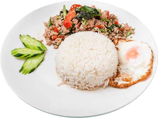ガパオライス(目玉焼き付)
